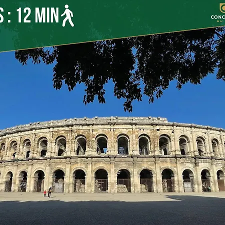 Apartmán Le - Clim Et Emplacement Nîmes